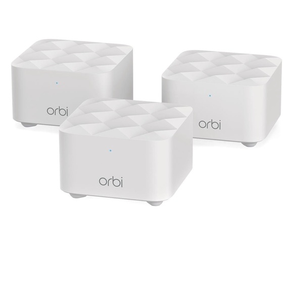 NETGEAR Orbi RBK13 AC1200 Mesh WiFi System with Router and 2 Satellite Extenders - Picture 2 of 6